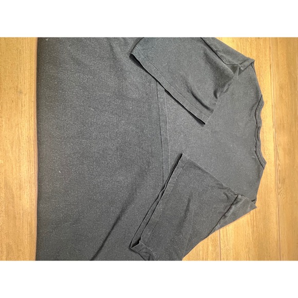 ROAMANS Black V Neck vintage single stitch Short Sleeve T Shirt Size 1X - Picture 6 of 8